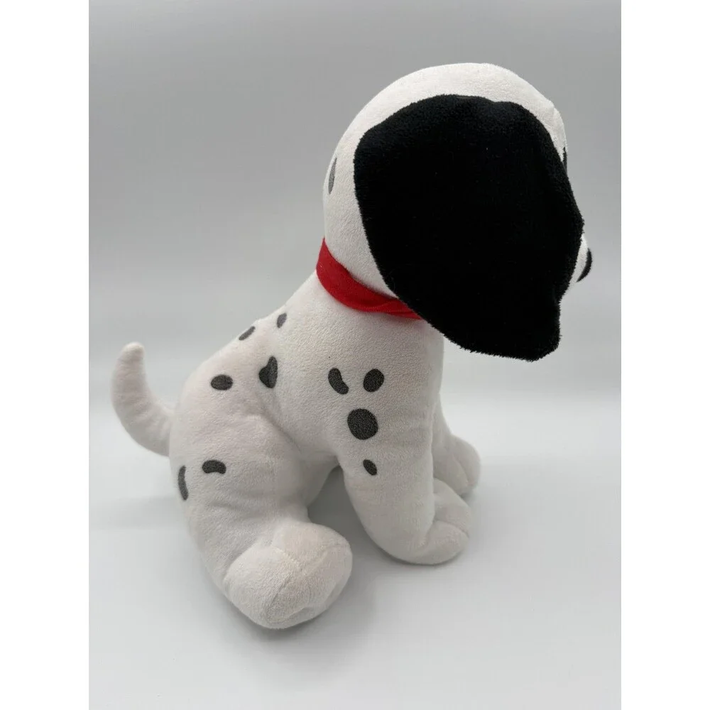 101 Dalmatian Dog Plush Stuffed Animal Toy Small White Black Spots Puppy
